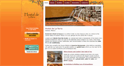 Desktop Screenshot of hostaldelanoria.com